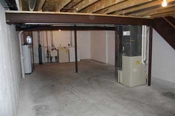 townhouse apartment for rent in Madison WI - basement